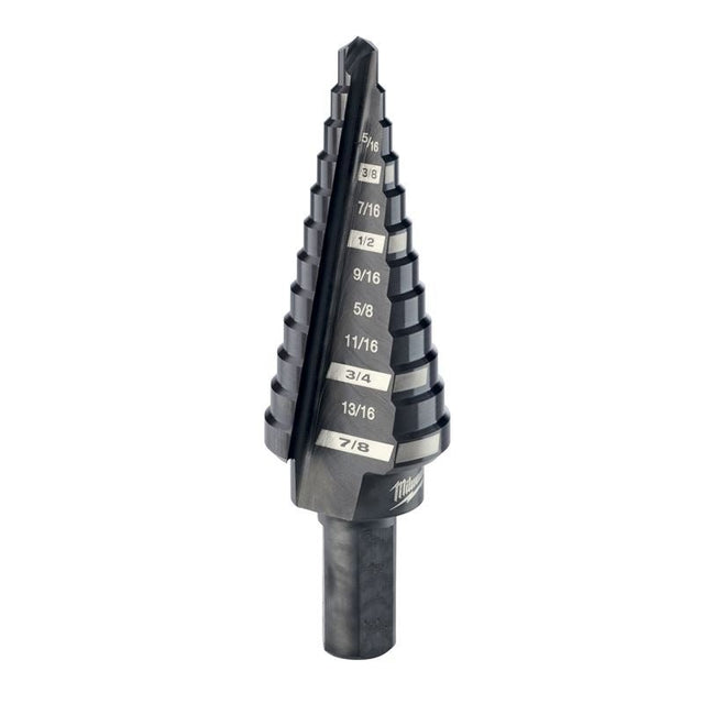 48 - 89 - 9204 4 Step Drill Bit, 3/16 in. - 7/8 in. x 1/16 in. - Mississauga Hardware Centre IncMilwaukee48-89-9204