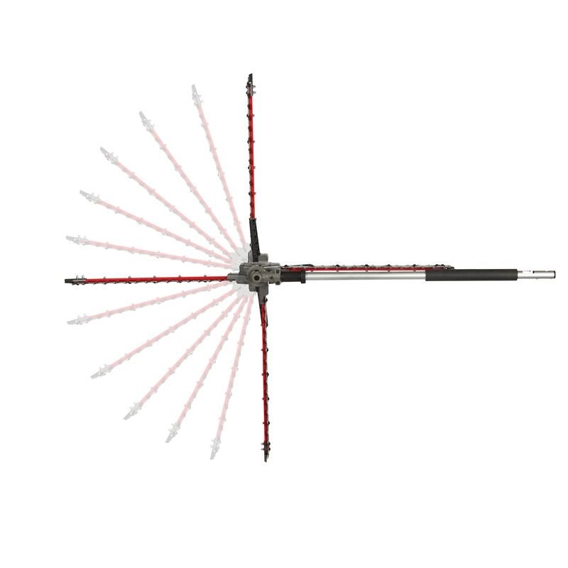49 - 16 - 2719 M18 FUEL QUIK - LOK Articulating Hedge Trimmer Attachment - Mississauga Hardware Centre IncMilwaukee49-16-2719