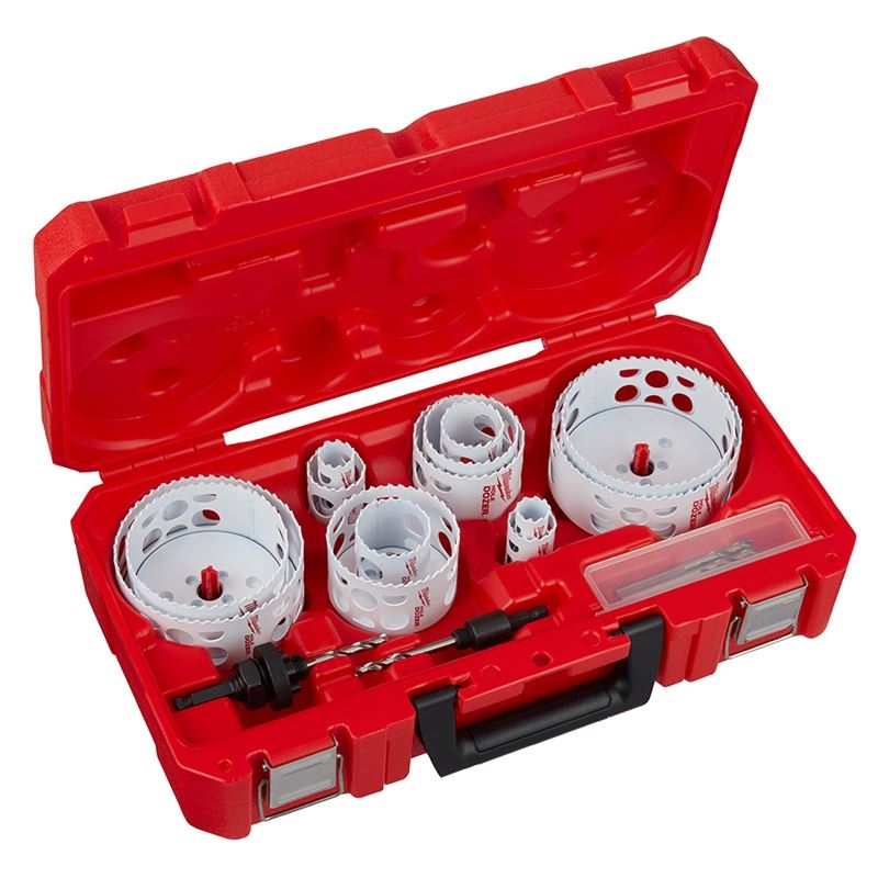 49 - 22 - 4155 Master Plumbers Hole Dozer Bi - Metal Hole Saw Kit (18 Piece) - Mississauga Hardware Centre IncMilwaukee49-22-4155