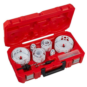 49 - 22 - 4155 Master Plumbers Hole Dozer Bi - Metal Hole Saw Kit (18 Piece) - Mississauga Hardware Centre IncMilwaukee49-22-4155