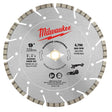 49 - 93 - 7125 9 in. Diamond Universal Segmented Blade - Mississauga Hardware Centre IncMilwaukee49-93-7125