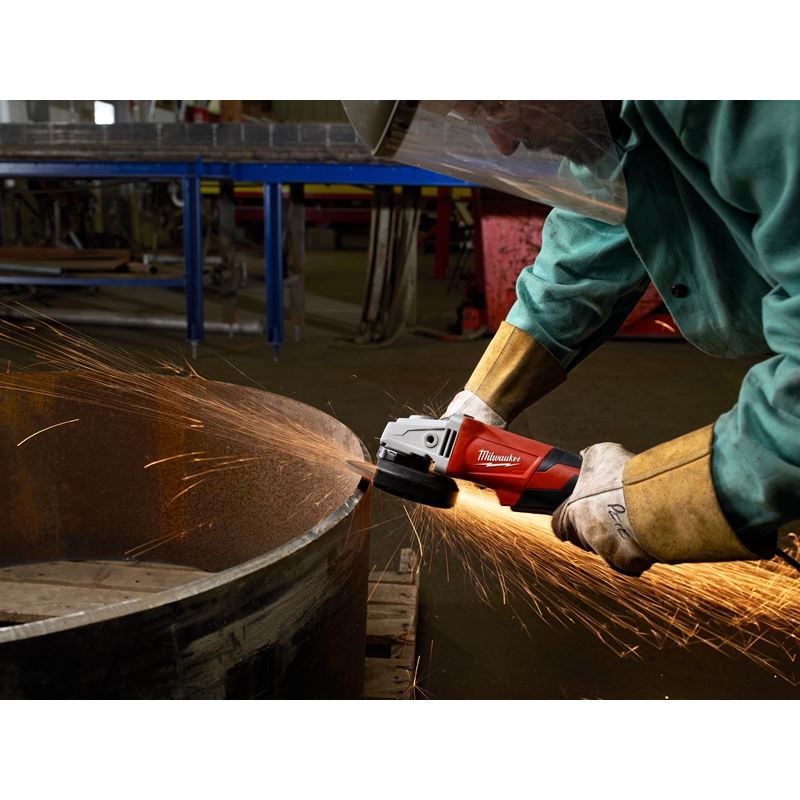 6117 - 31 13 Amp 5 in. Small Angle Grinder Paddle, No - Lock - Mississauga Hardware Centre IncMilwaukee6117-31