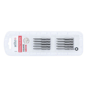 Wiha Square Power Bit #1 x 50mm Pack of 10 Bits