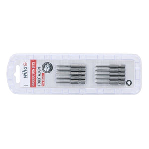 Wiha Torx Align Power Bit T8 x 50mm Pack of 10 Bits