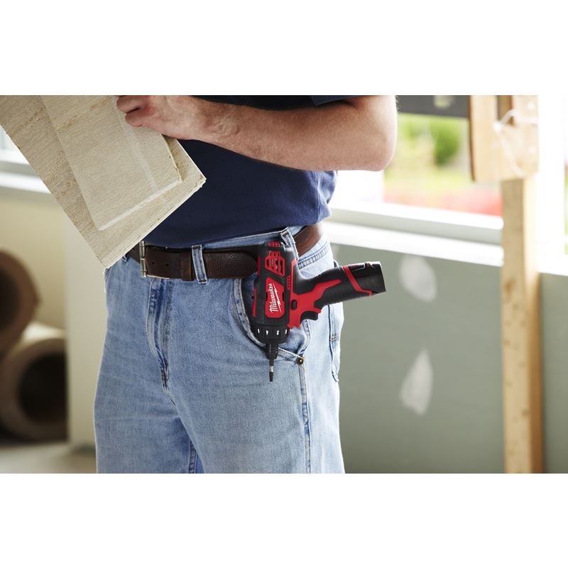 Milwaukee 2406-22 M12 1/4 Hex 2-Speed Screwdriver Kit