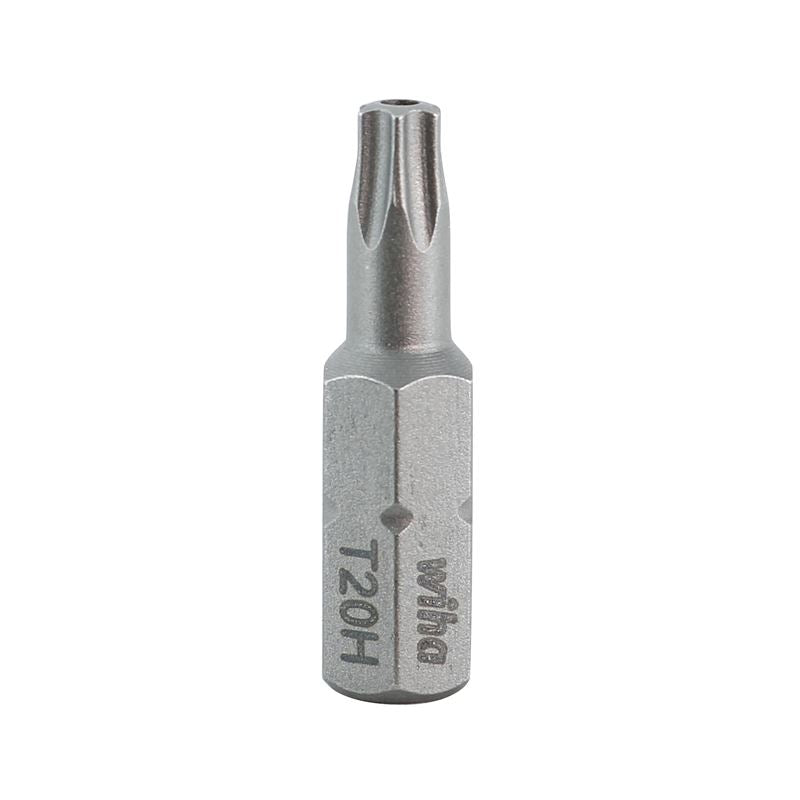Wiha Security Torx Insert Bit T20s Pack of 10 Bits