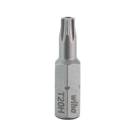 Wiha Security Torx Insert Bit T20s Pack of 10 Bits