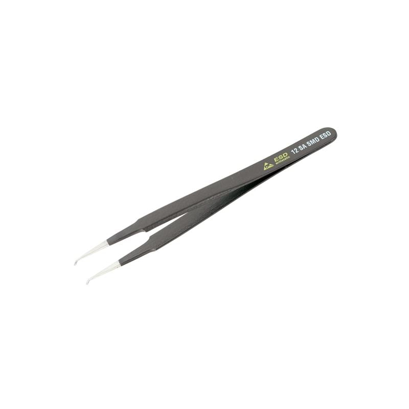 Wiha ESD Safe Tweezers 12 SA SMD  - 120mm