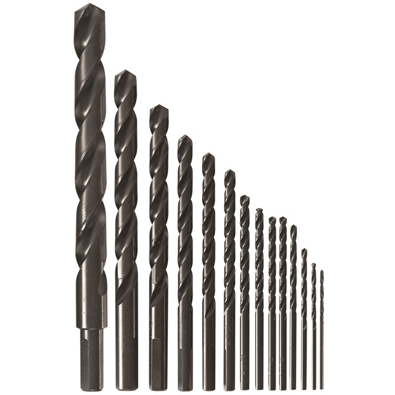 Bosch | BL14 14 pc. Black Oxide Metal Drill Bit Set