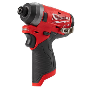 Milwaukee 2598-22 M12 FUEL 2-Tool Combo Kit: 1/2" Hammer Drill and 1/4" Hex Impact Driver