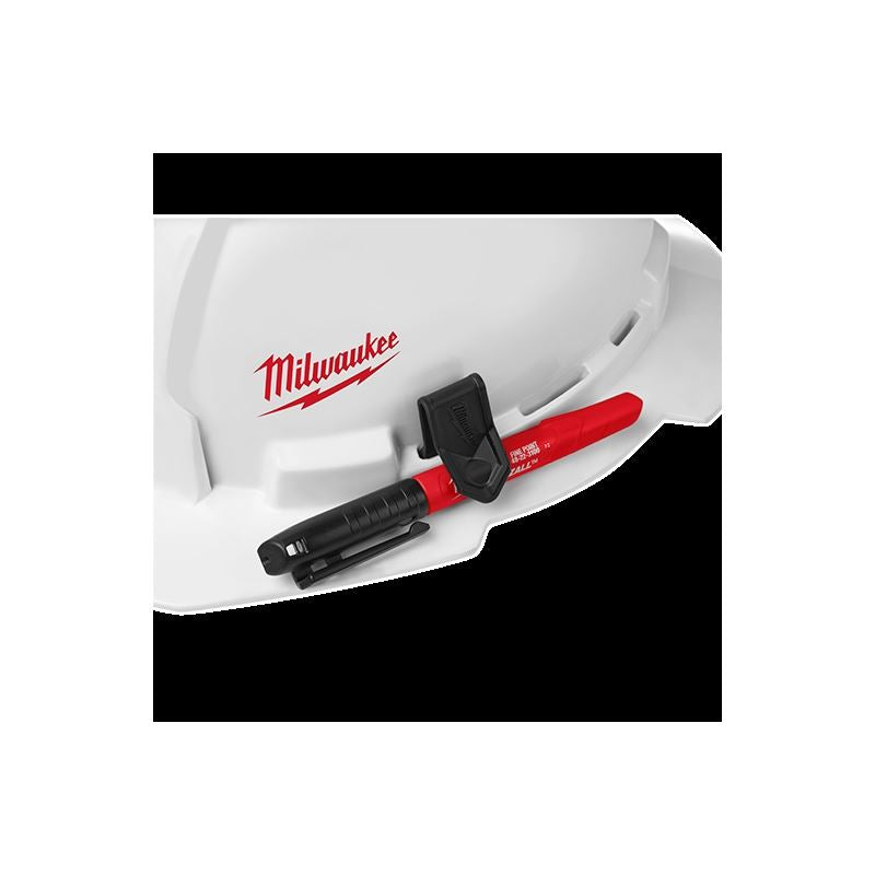 Milwaukee 48-73-1031 Full Brim Hard Hat with BOLT Accessories  Type 1 Class E (Small Logo)