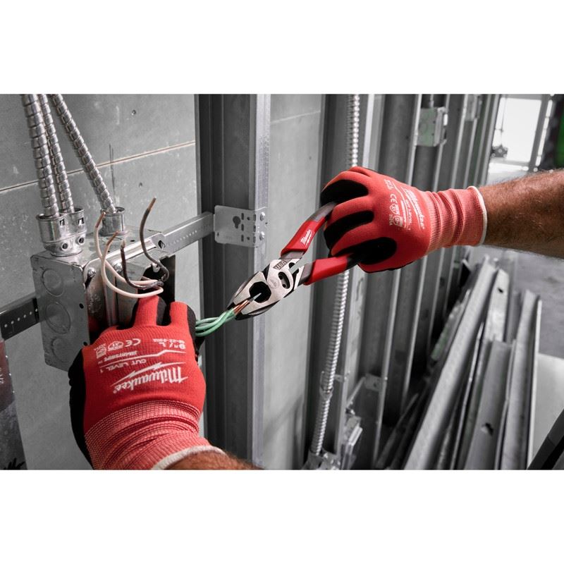 Milwaukee MT550C 9in Linemans Comfort Grip Pliers w/ Crimper and Bolt Cutter (USA)