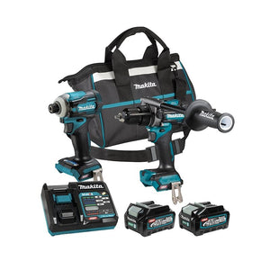 Makita DK0114G210 40V max XGT Brushless Cordless 2 Tool Combo Kit (2.5 & 4.0 Ah)