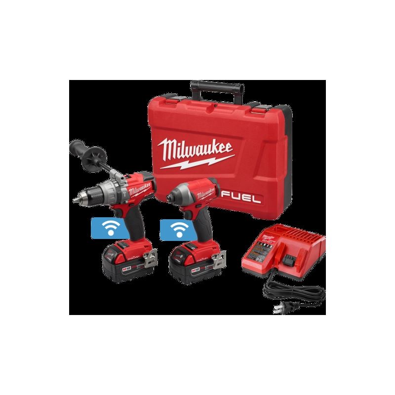 Milwaukee 2796-22 M18 FUEL 2-Tool Combo Kit with ONE-KEY
