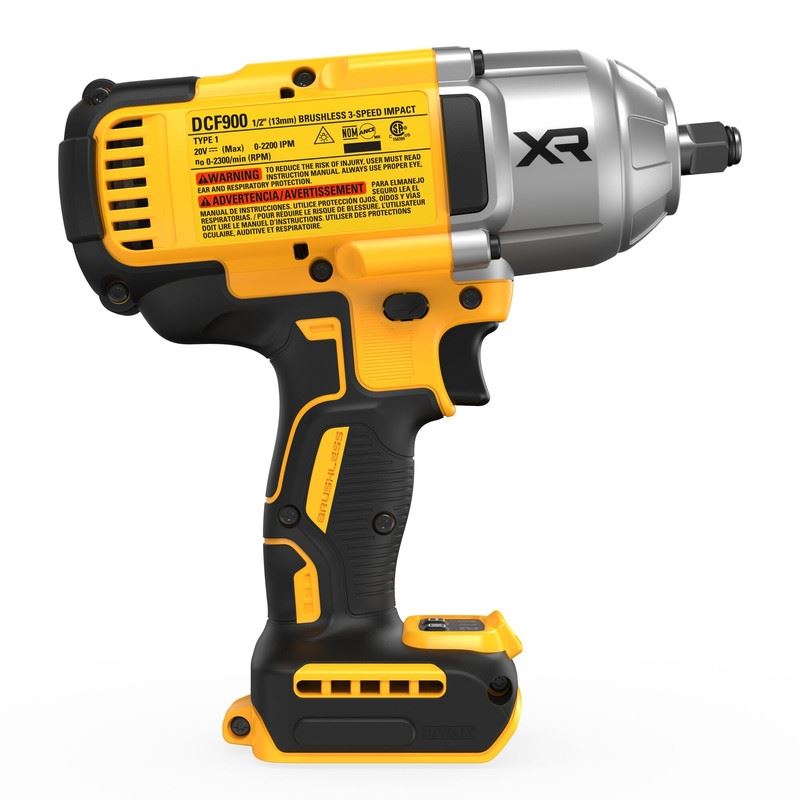 DEWALT DCF900B 20V MAX XR 1/2 In. High Torque Impact Wrench with Hog Ring Anvil