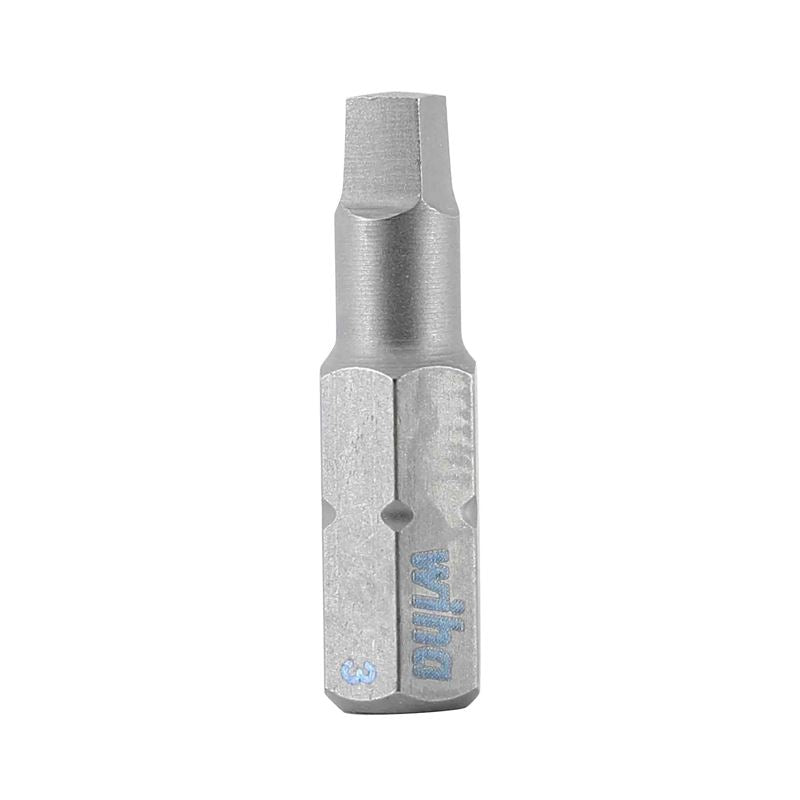 Wiha Square Insert Bit #3 x 25mm Pack of 10 Bits