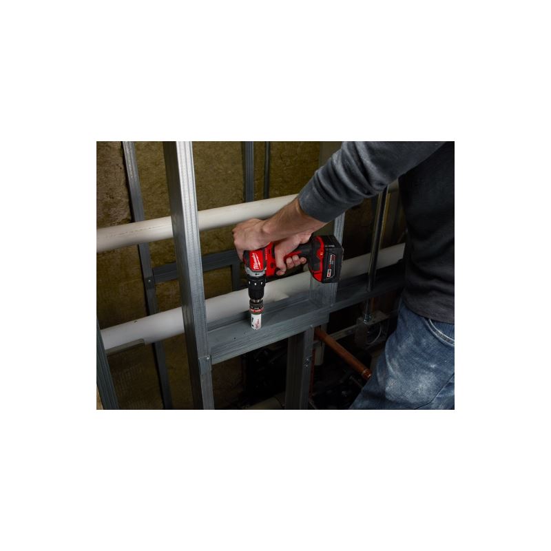 Milwaukee 2799-22CX M18 Compact Brushless Hammer Drill/Brushless Impact Combo Kit (2 Tool)