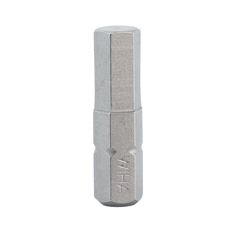 Wiha Hex Metric Insert Bit 6.0 x 25mm Pack of 10 Bits