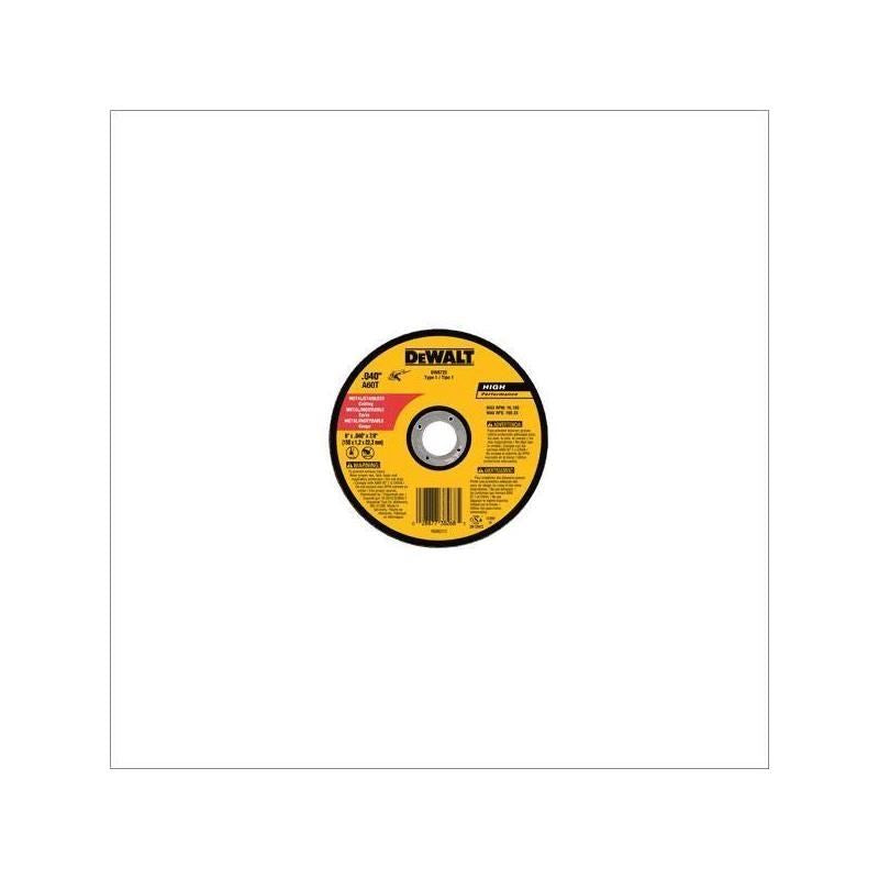 DEWALT | DW8062 4-1/2" x .045" x 7/8" Metal and Stainless Cutting