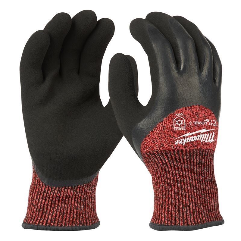 Milwaukee Cut Level 3 Insulated Winter Dipped Gloves