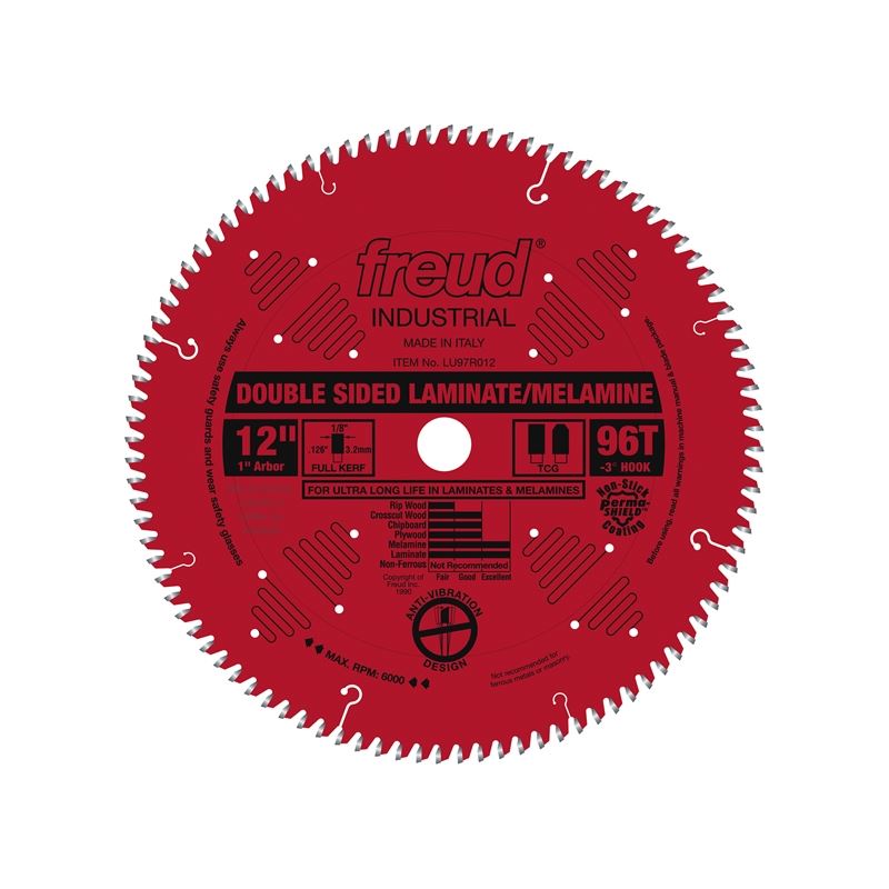 Freud | LU97R012 12" Double Sided Laminate / Melamine Blade