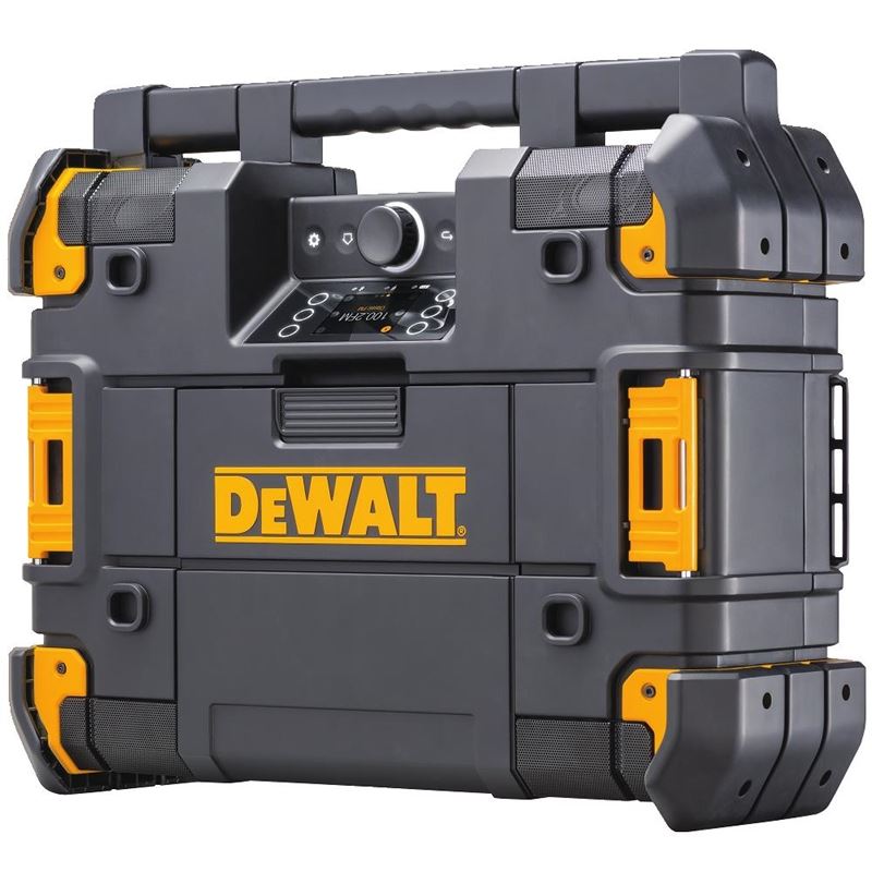 DEWALT DWST17510 TSTAKÂ® PORTABLE BLUETOOTH RADIO + CHARGER