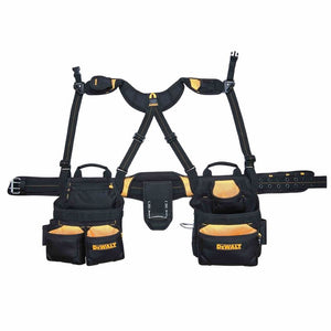 DEWALT DG5617 20-Pocket Pro Framer's Combo Apron with Yoke-Style Suspenders