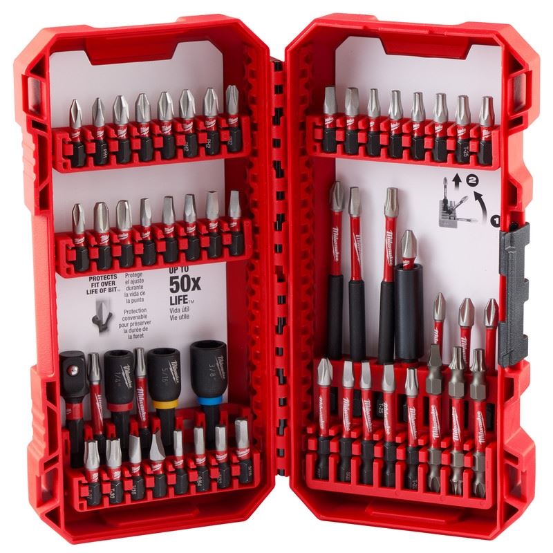 Milwaukee 48-32-4010 SHOCKWAVE Impact Duty Driver Bit Set- 54PC