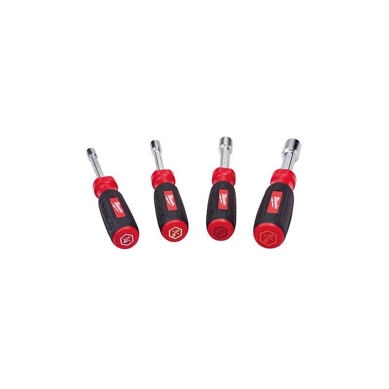 Milwaukee | 48-22-2404 4 PC Hollow Shaft SAE Nut Driver Set