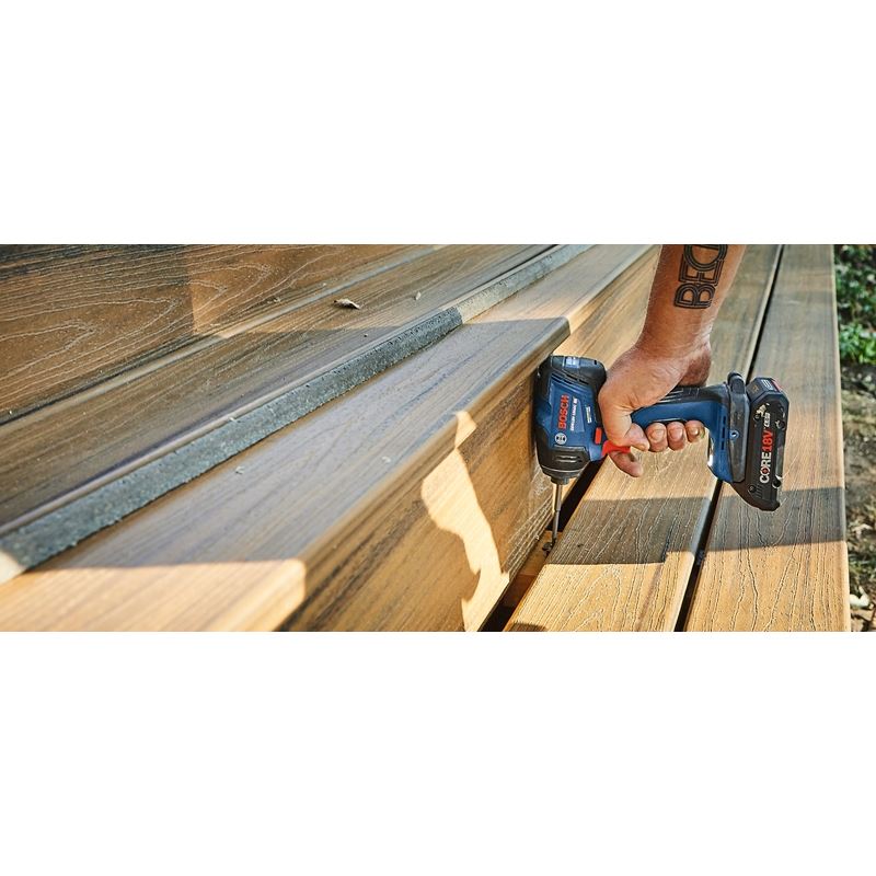 Bosch GDR18V-1860CB25 18V Connected-Ready 1/4 In. Hex Impact Driver Kit with (2) CORE18V 4.0 Ah Compact Batteries and (1) Connectivity Module