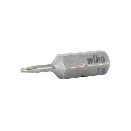 Wiha Torx Insert Bit T5 x 25mm Pack of 10 Bits