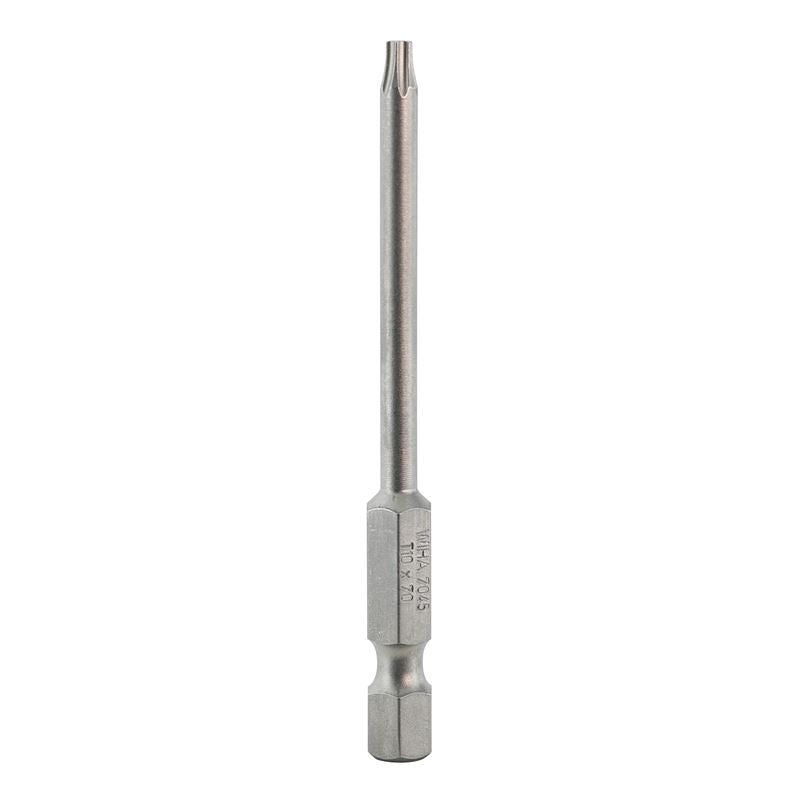 Wiha Torx Power Bit T10 x 70mm Pack of 10 Bits