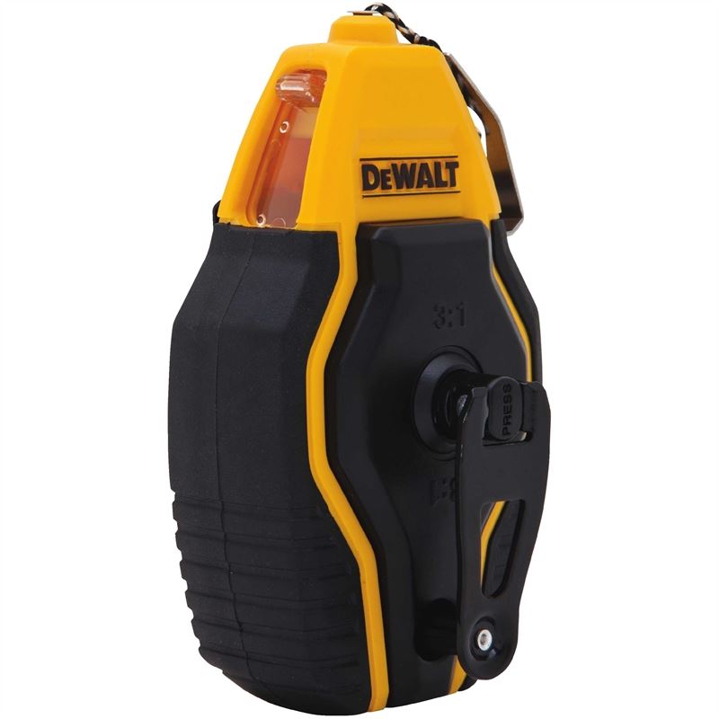 DEWALT DWHT47257L Compact Chalk Reel with Blue Chalk