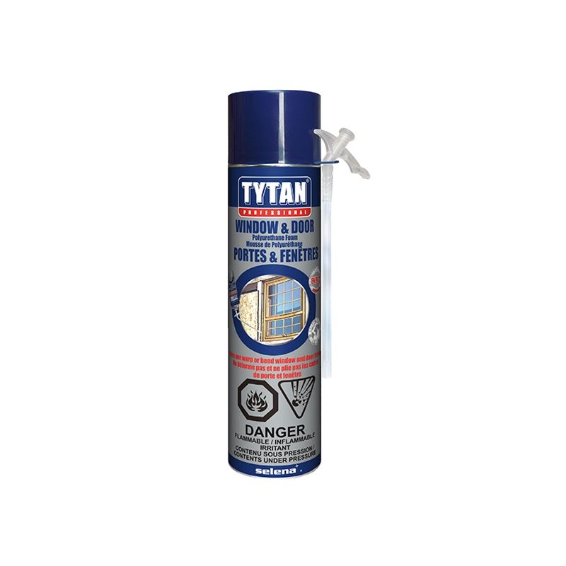 Tytan Window & Door Insulating Foam Sealant - Straw 17oz