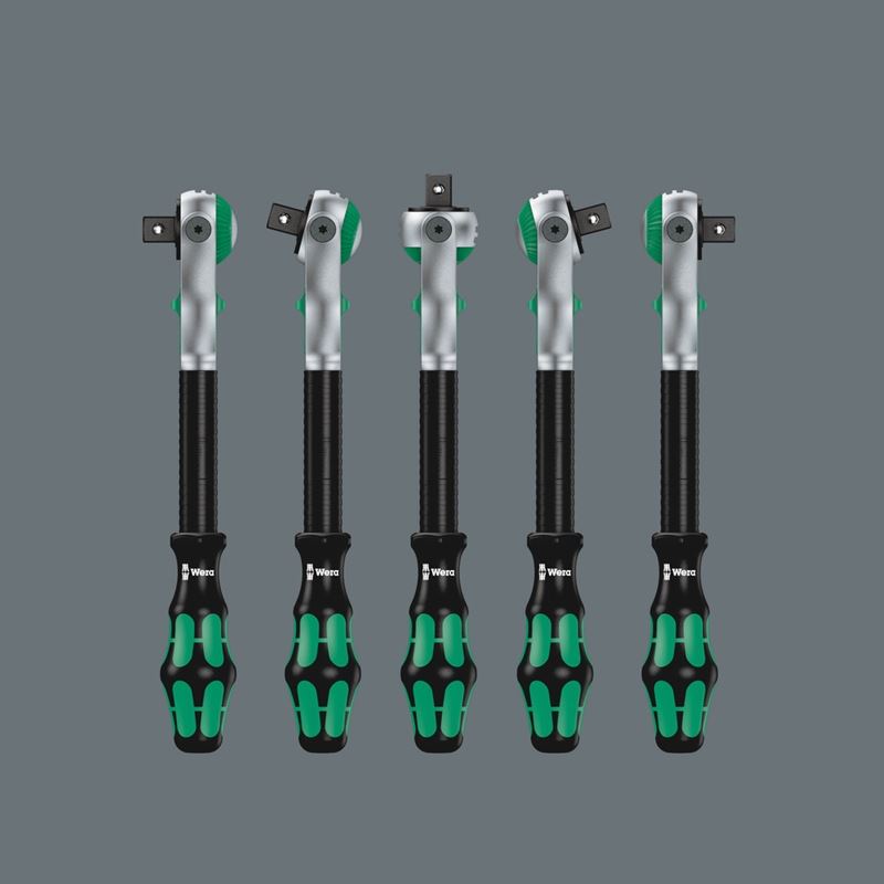 WERA 05003536001 8100 SB All-in Zyklop Speed ratchet set, 3/8 drive, 35 pieces