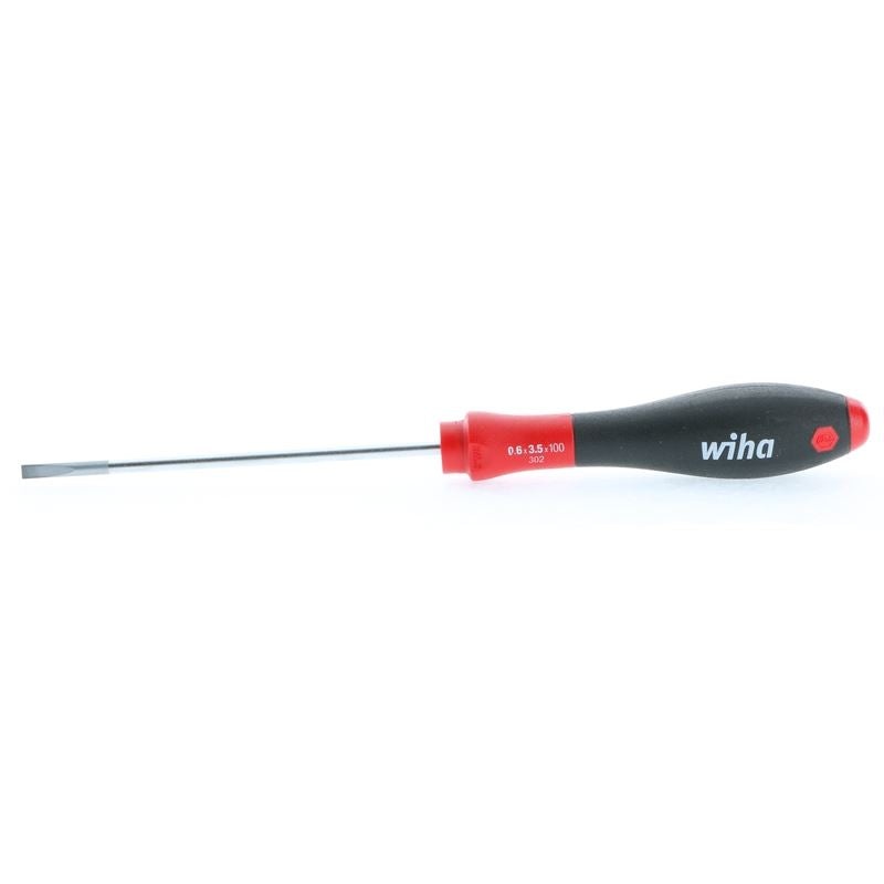 Wiha SoftFinish Slotted Driver 3.5 x 100mm
