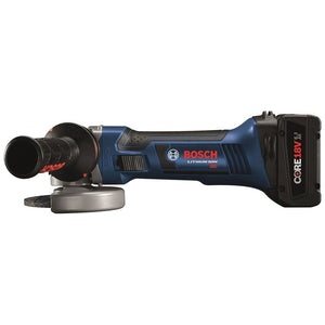 Bosch | GWS18V-45B14 18 V 4-1/2 In. Angle Grinder Kit with CORE18V Battery | BFP