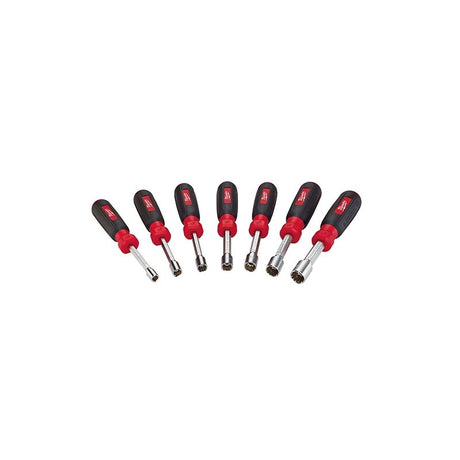 Milwaukee 48-22-2507 7 PC Magnetic HollowCore SAE Nut Driver Set