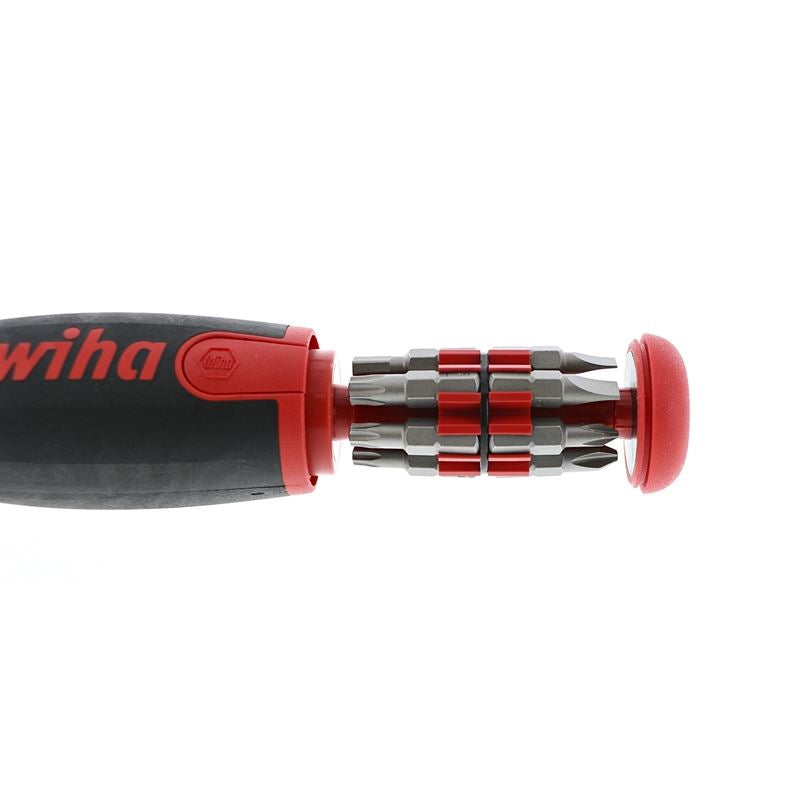Wiha Ultra Driver 12-in-1 Slotted Phillips Torx Insert Bit Holder