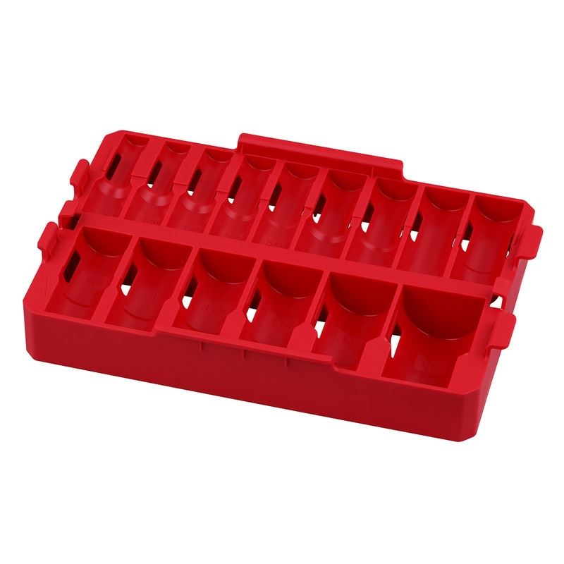 Milwaukee 49-66-6832  Impact Socket 1/2in Dr 15PC SAE TRAY ONLY