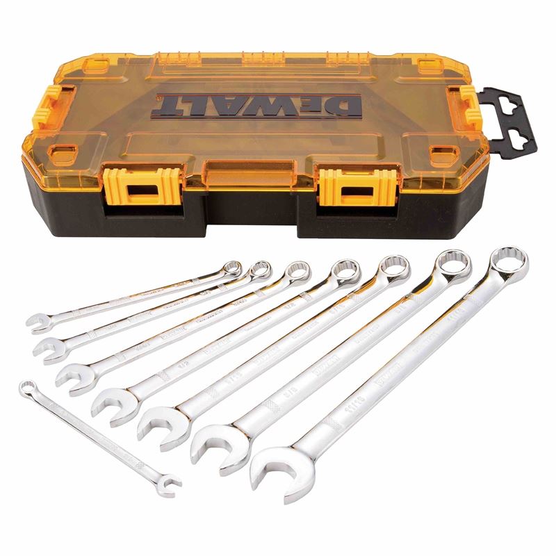 DEWALT DWMT73809 8 Piece Combination Wrench Set