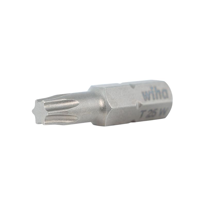 Wiha Torx Align Insert Bit T25 x 25mm Pack of 10 Bits