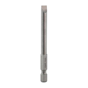 Wiha Slotted Power Bit 5.5 x 70mm Pack of 10 Bits