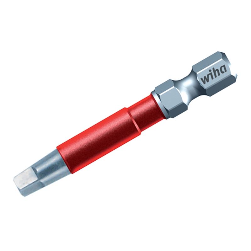Wiha Impact Power Bit Square #1 Pack of 10 Bits