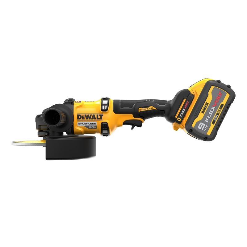 DEWALT DCG440X2 60V MAX 7 IN. BRUSHLESS CORDLESS GRINDER WITH KICKBACK BRAKE KIT