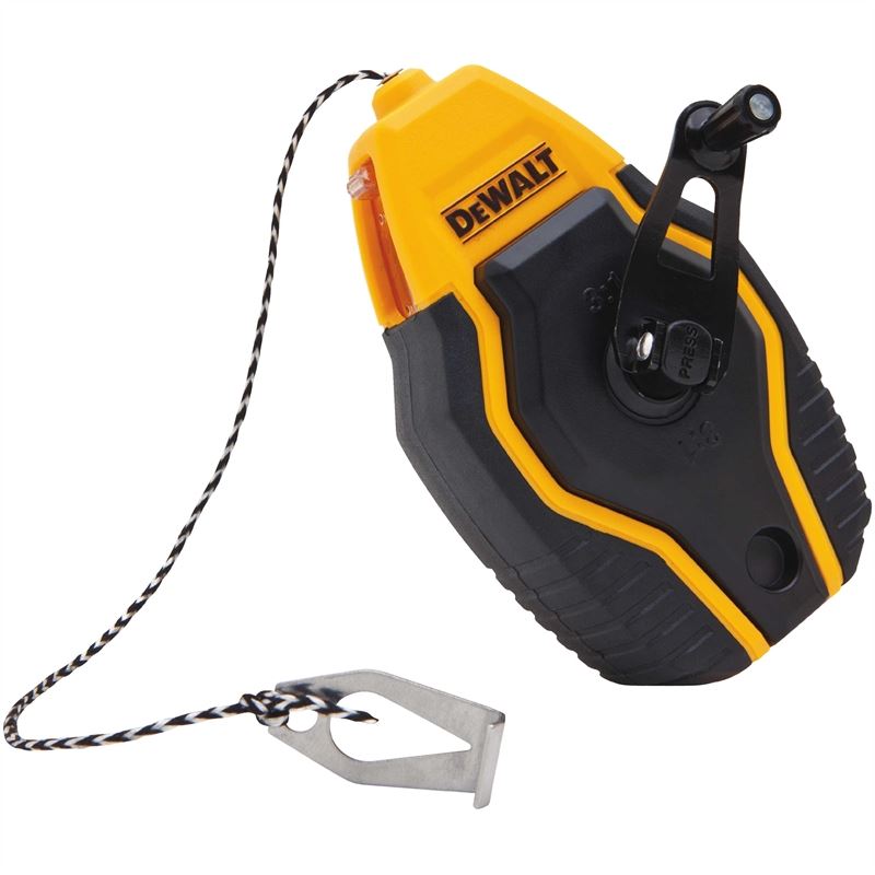 DEWALT DWHT47257L Compact Chalk Reel with Blue Chalk