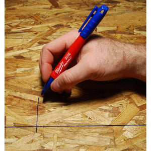 Milwaukee 48-22-3180 Blue INKZALL Fine Point Jobsite Marker -1 PK