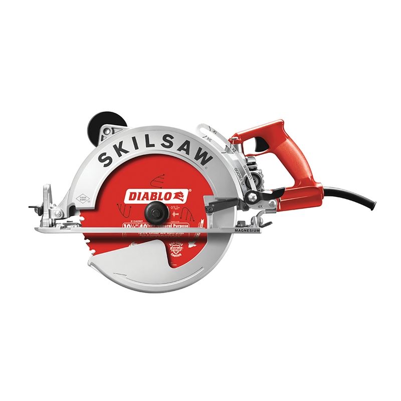 Skil | SPT70WM-22 10-1/4" Magnesium SKILSAW Worm Drive with Diablo Carbide Blade