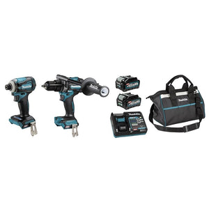 Makita DK0114G210 40V max XGT Brushless Cordless 2 Tool Combo Kit (2.5 & 4.0 Ah)