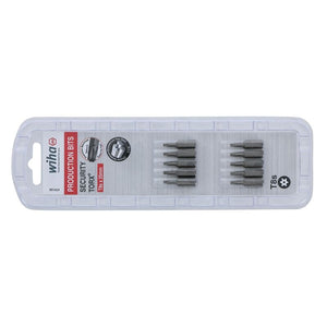 Wiha Security Torx Insert Bit T8s Pack of 10 Bits